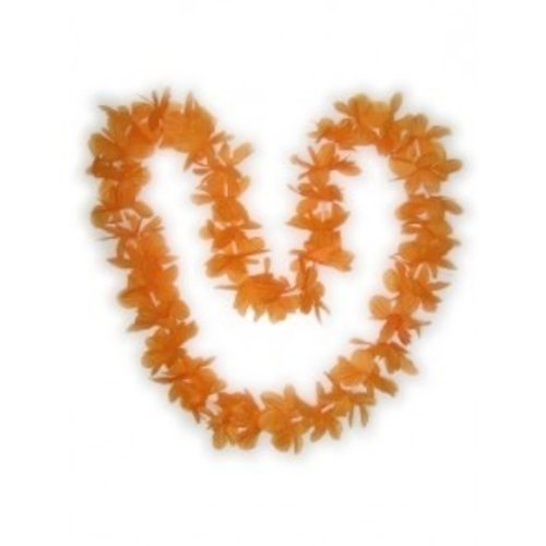 Mooie oranje hawaii slinber