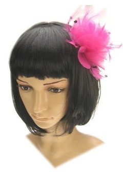 Roze haarspeld deco-style