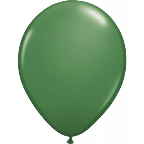 Zakje met 50 rood geel groene ballonnen mt 8