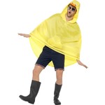 Mooie poncho Justin gele eend