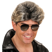 Leuke disco pruik Bryan jaren-80