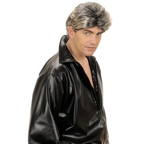 Leuke disco pruik Bryan jaren-80