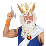 Mooie Griekse pruik Zeus compleet