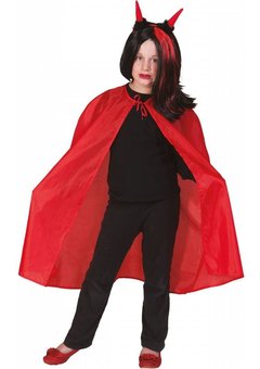 Rode cape Tessa kinderen unisex
