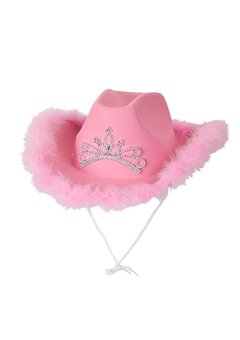 Cowboy hoed in roze