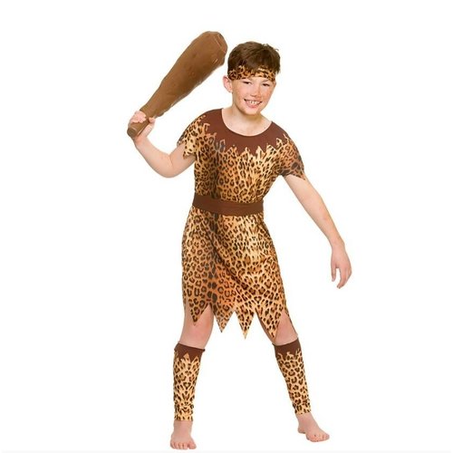 Leuk holbewoner kostuum Anniek kinderen unisex