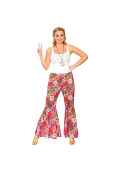 Hippie broek Bloem