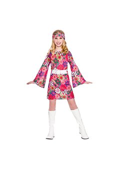 Hippie jurkje Bloem
