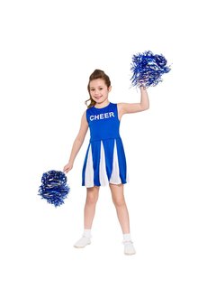 Cheerleader blauw Charly