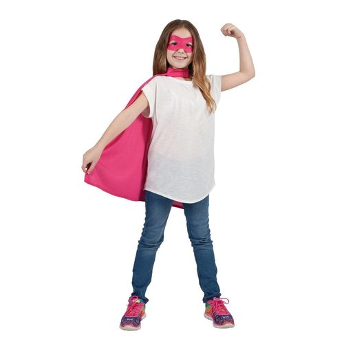 Superhelden capes in vele kleuren voor kinderen met masker