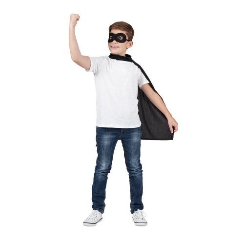 Superhelden capes in vele kleuren voor kinderen met masker