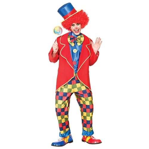 Mooi clown kostuum Berry volwassenen