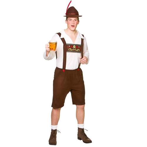 Leuke complete Beierse outfit Bas