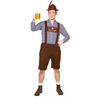 Mooie Beiers lederhose kostuum Helmut heren