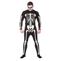 Mooie skeleton jumpsuit Liam volwassenen