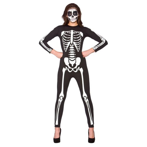 Mooie skeleton jumpsuit Liam volwassenen