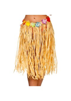 Hawaii rokje Saar naturel 60cm