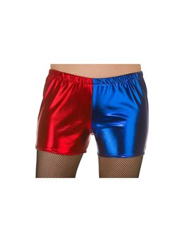 Glimmende hot pants Sara dames