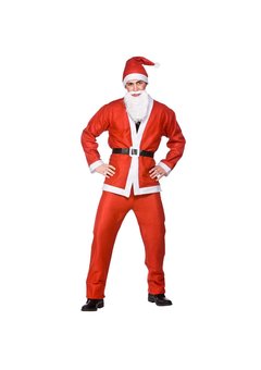 Budget kerstman pak Dennis  5-delig