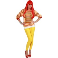 Mooie Dorustrui rood/wit/geel volwassenen unisex