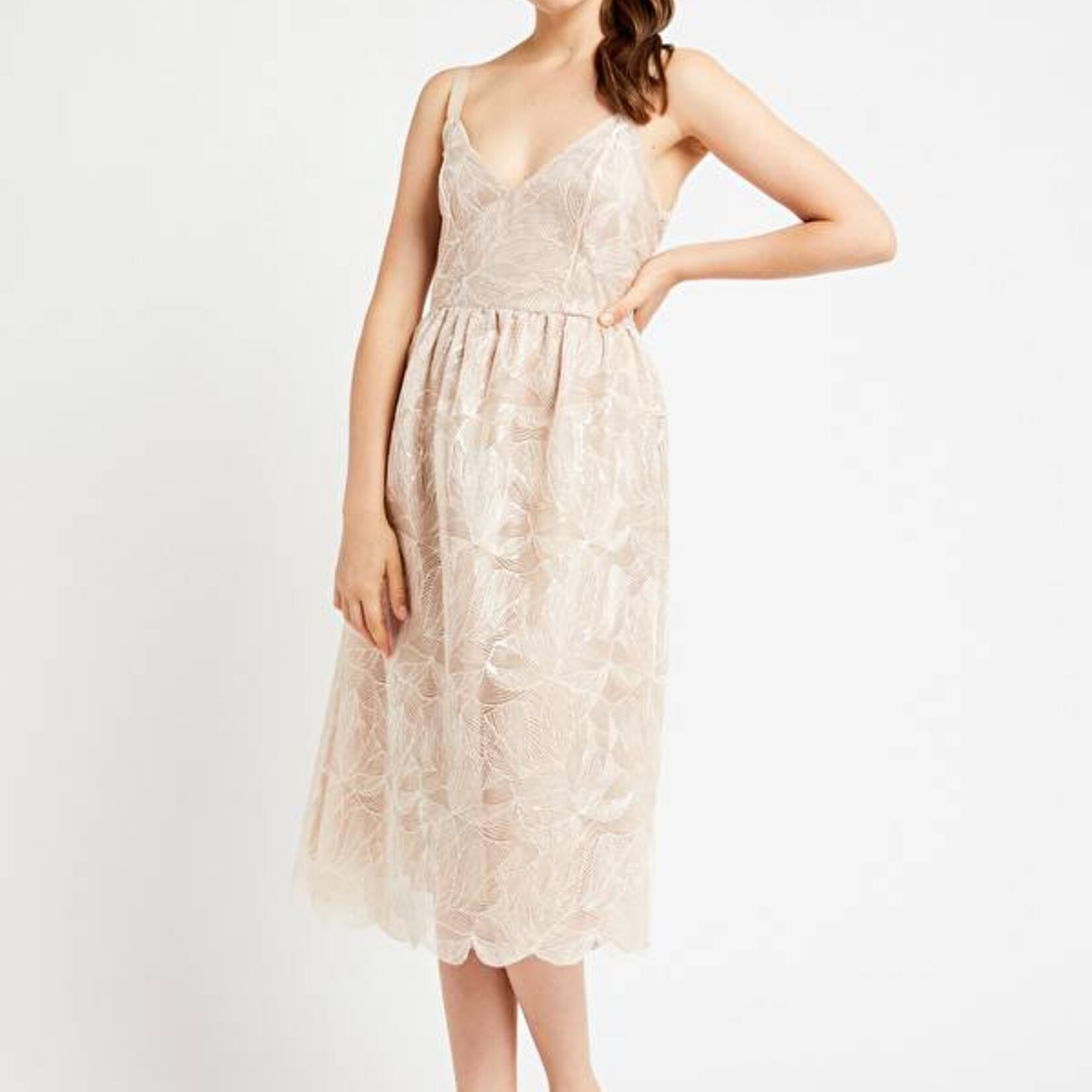 Ottod'Ame Sequin embroidered dress