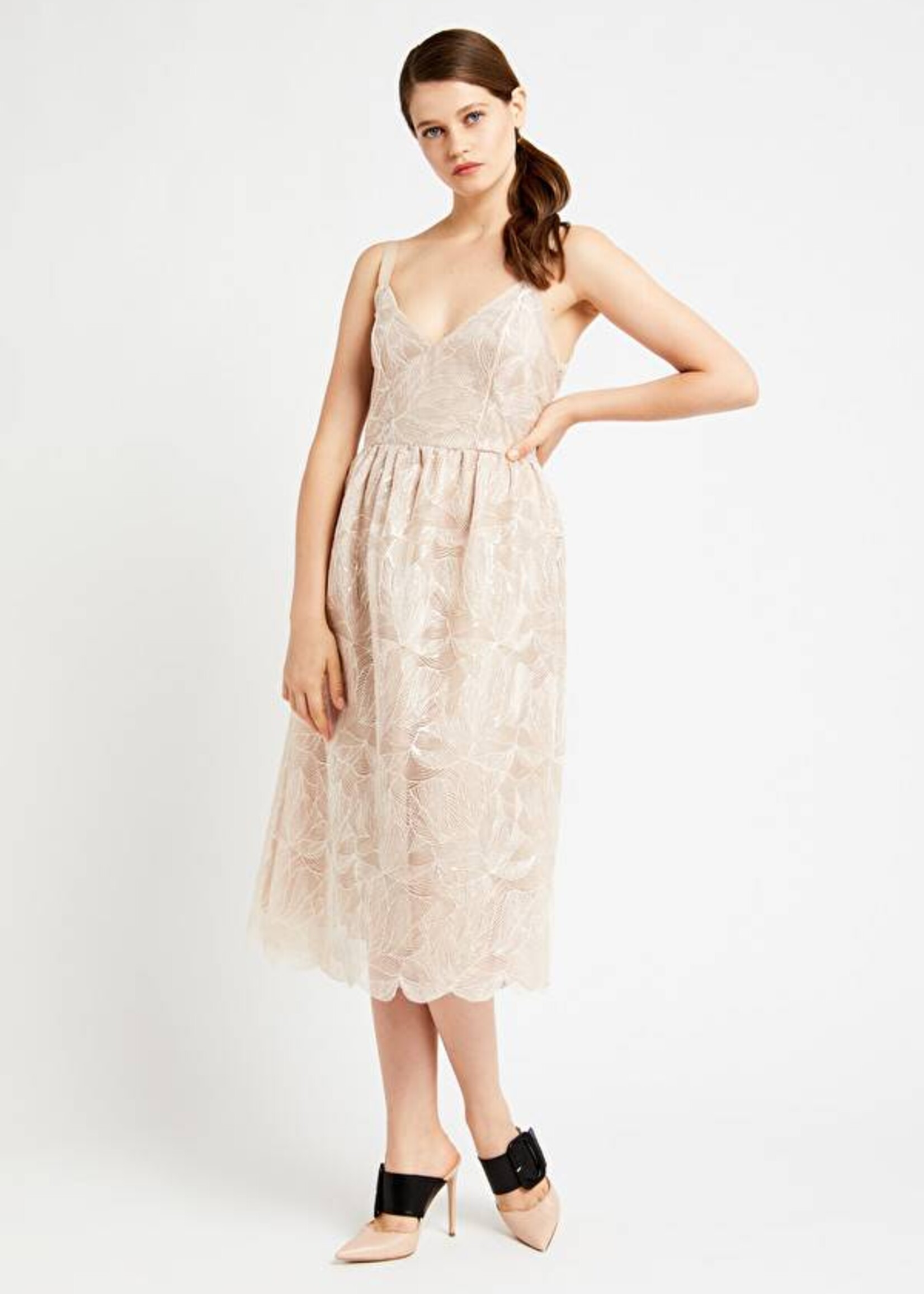 Ottod'Ame Sequin embroidered dress