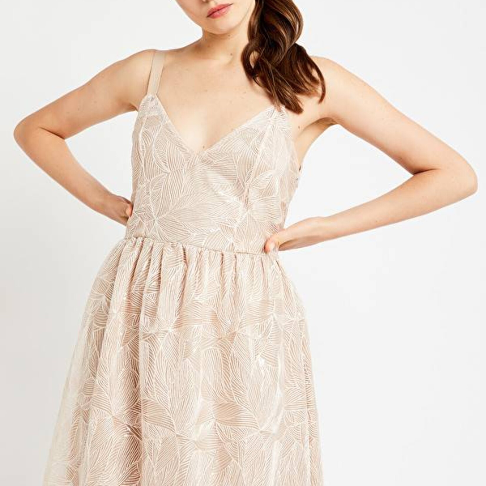 Ottod'Ame Sequin embroidered dress