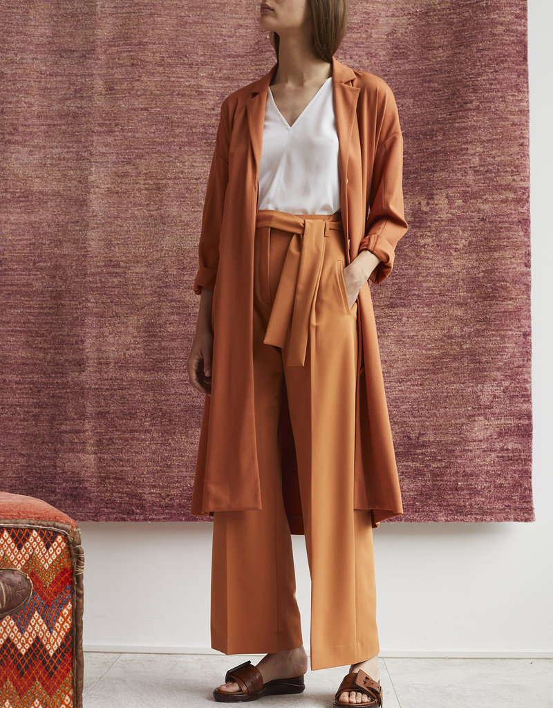 Wright Loose terracotta trousers