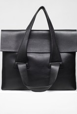 NO/AN Flap bag dark brown