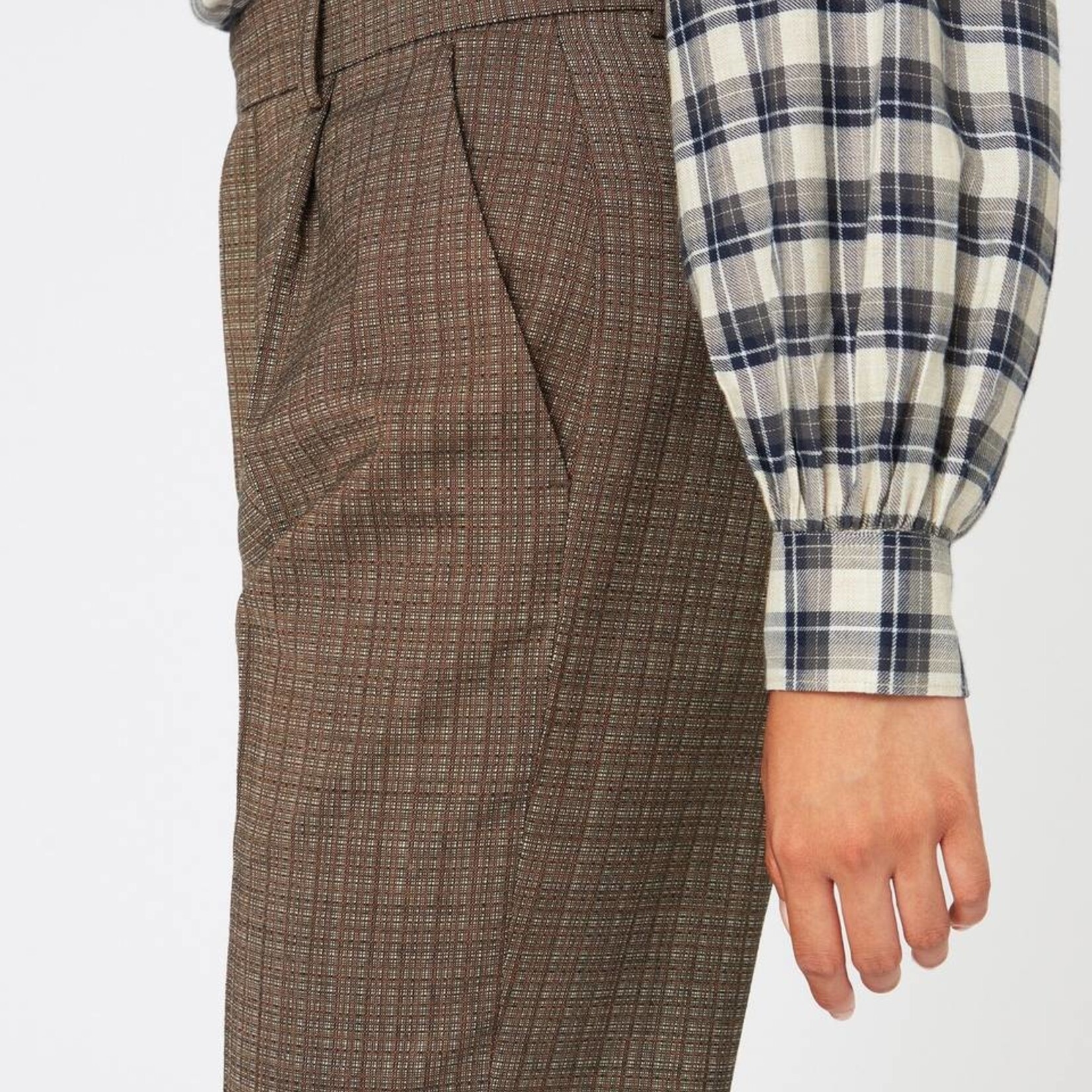 Hope alto trouser brown melange