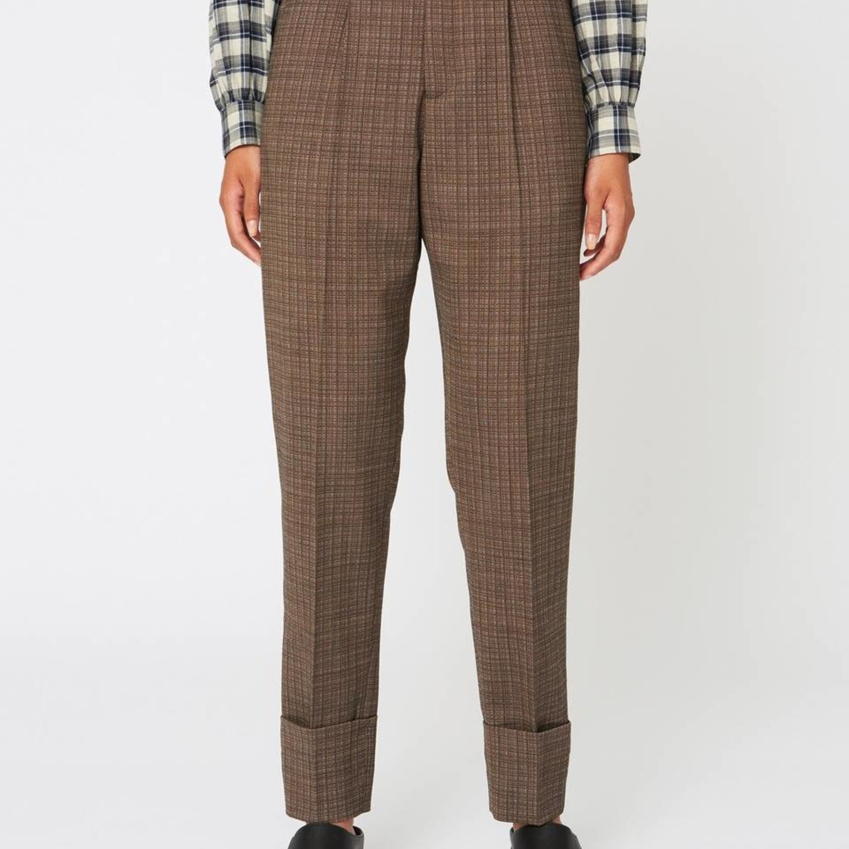 Hope alto trouser brown melange