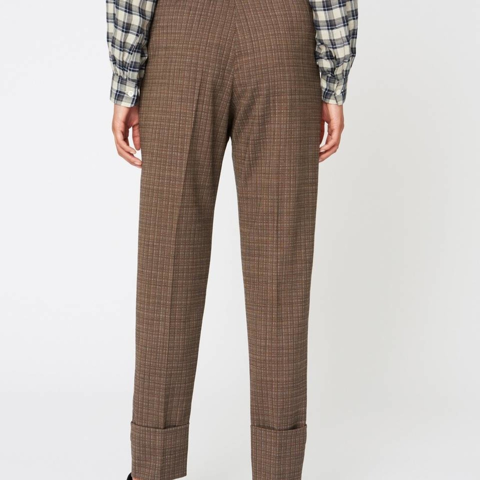 Hope alto trouser brown melange