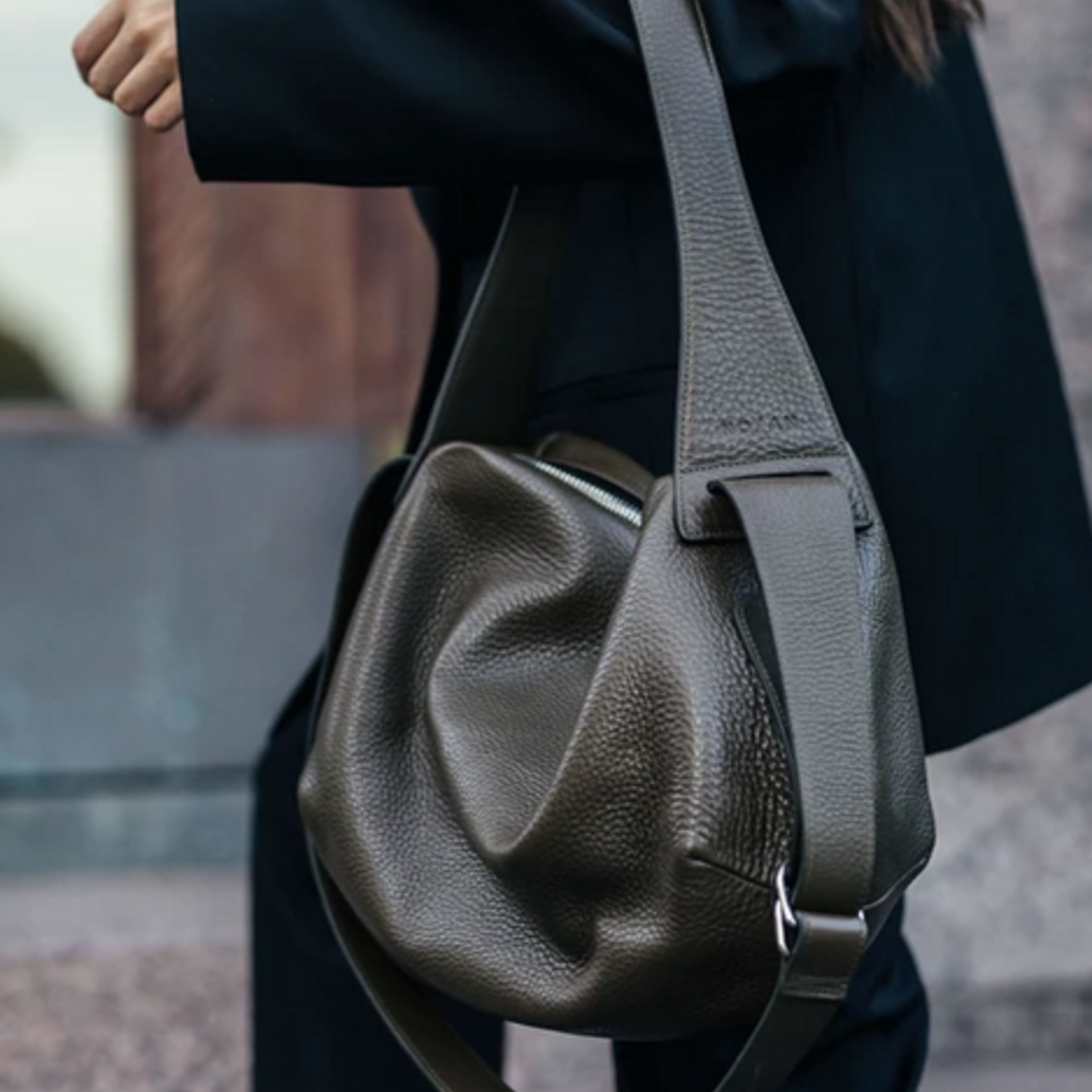 NO/AN Small Ace bag Olive