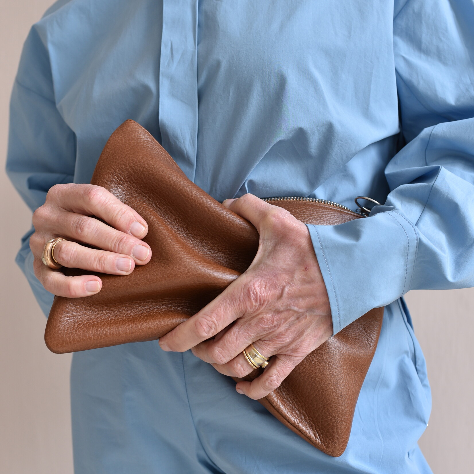 NO/AN pocket bag  terracota