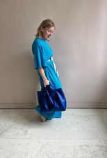 Tela t-shirt Dress Salice blue