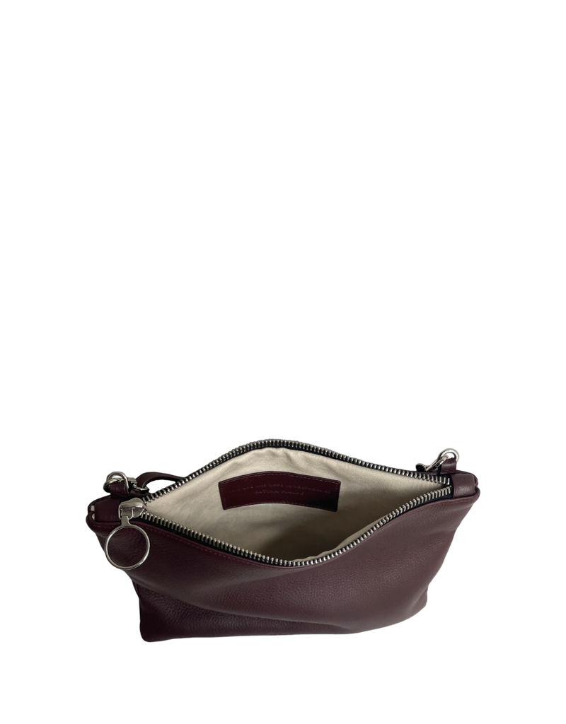 NO/AN pocket bag aubergine