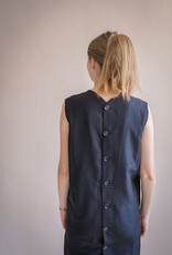 Hope Buttoned vest dress Pole