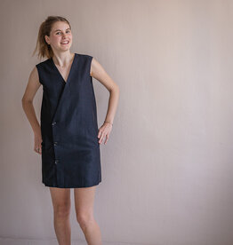 Hope Buttoned vest dress