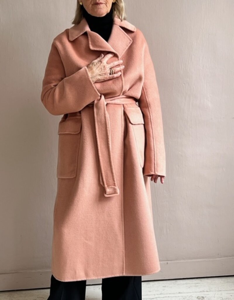 Ottod'Ame Wool blend coat nude