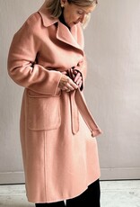 Ottod'Ame Wool blend coat nude