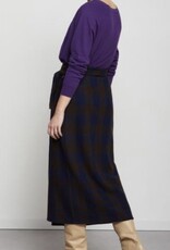 Ottod'Ame Check wool blend skirt