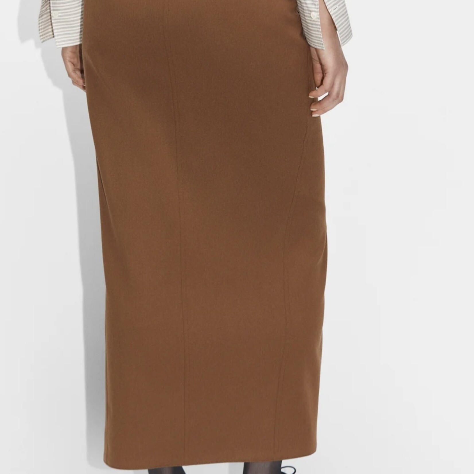 Hope overlapping pencil skirt