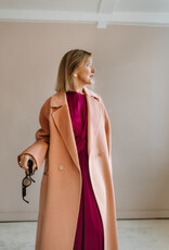 Ottod'Ame Wool blend coat nude