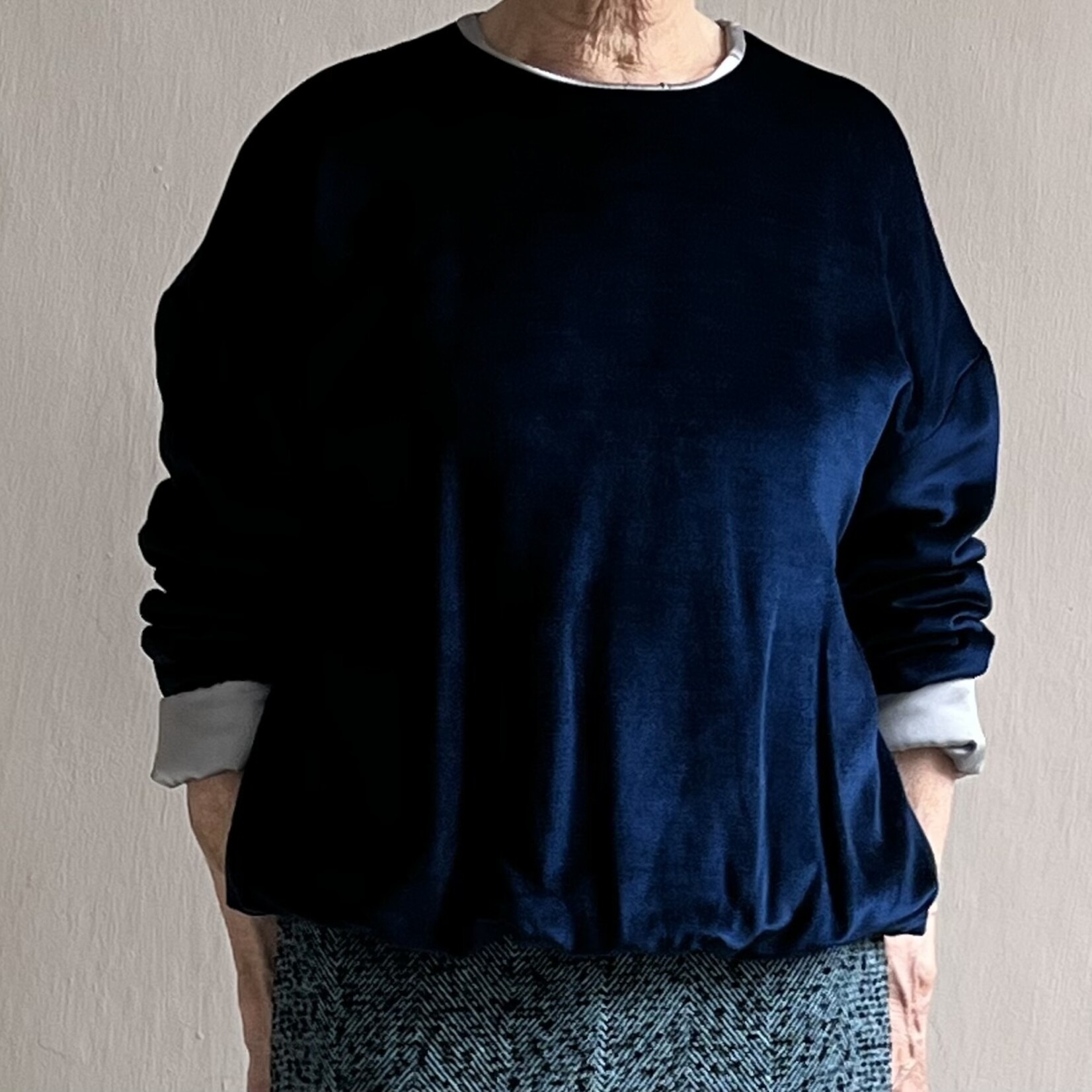 Tela Velvet sweat felpa thea