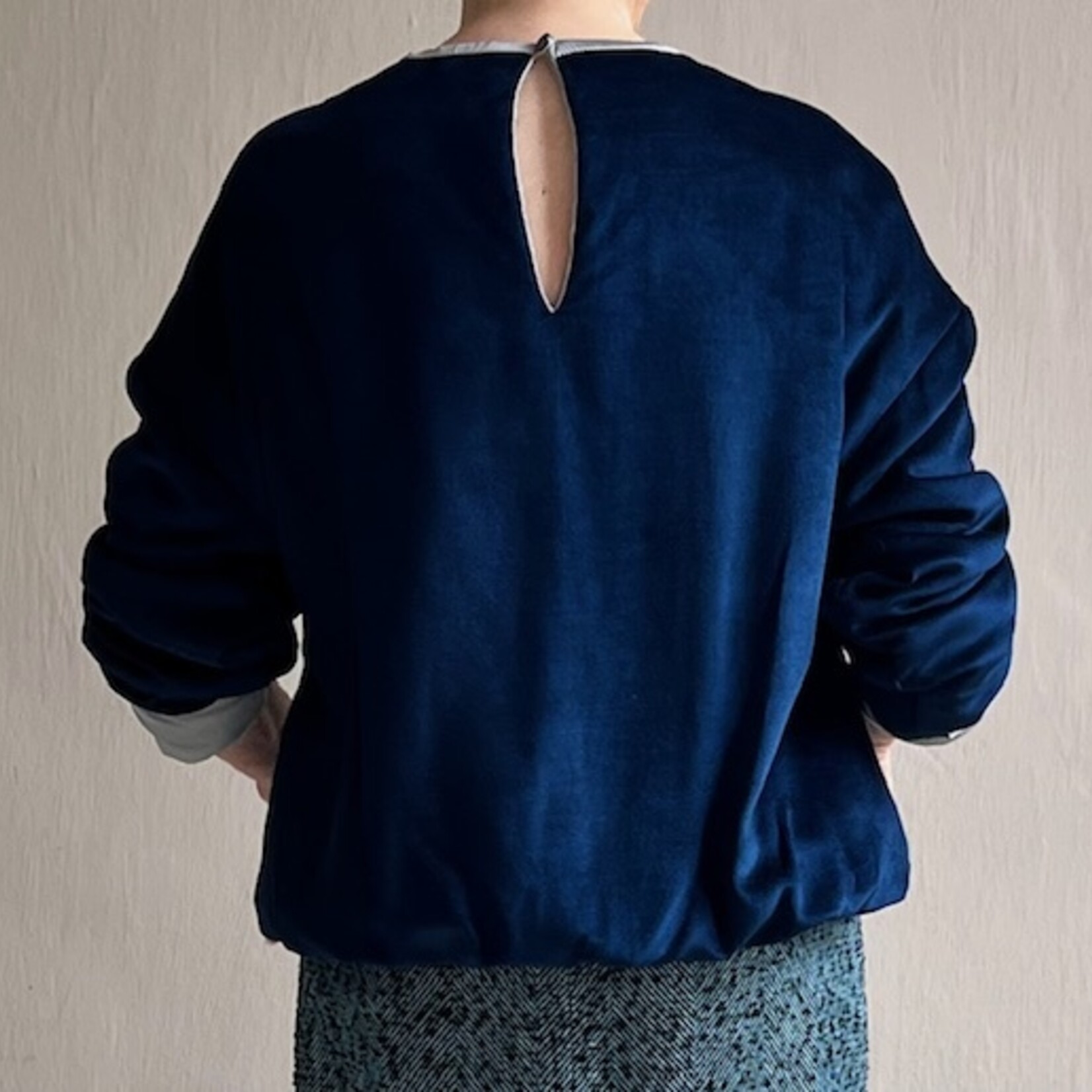 Tela Velvet sweat felpa thea