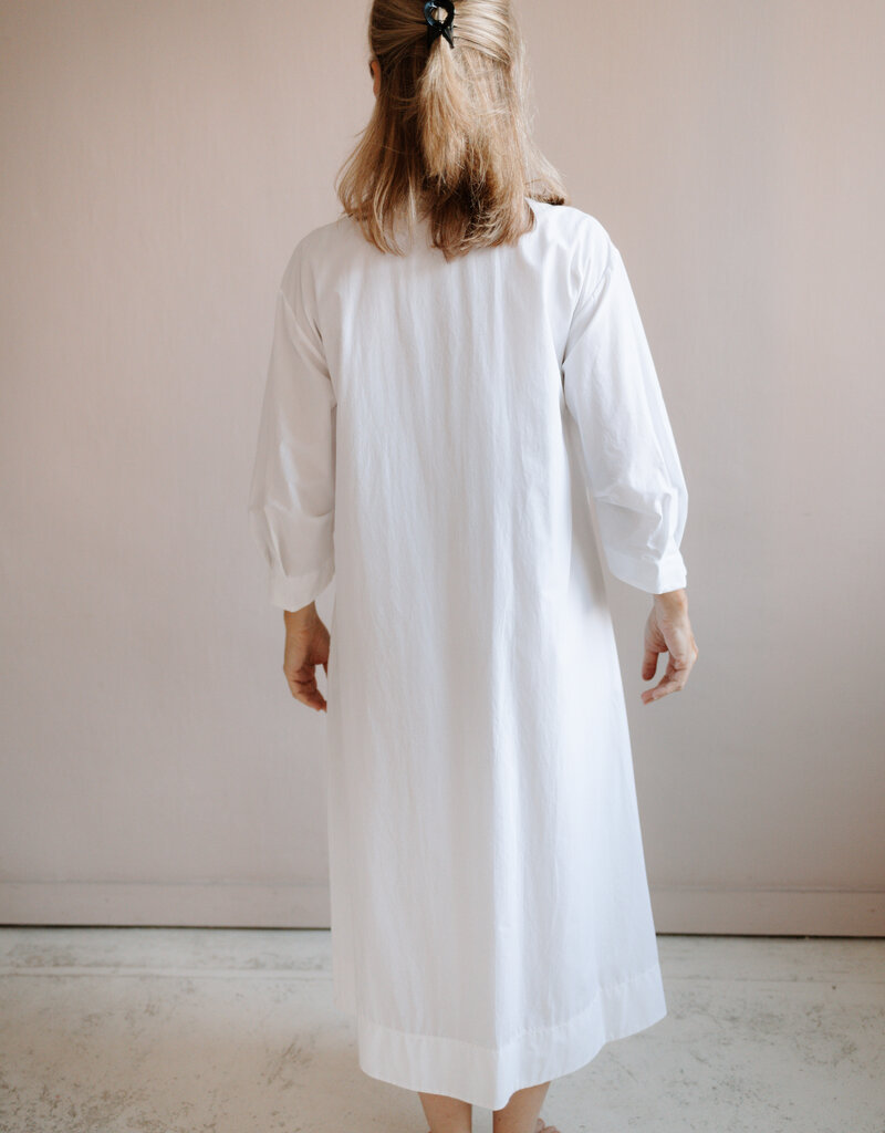 Ottod'Ame Long cotton white dress