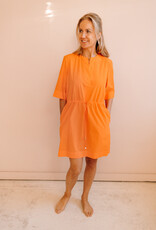 Ottod'Ame Short cotton dress orange