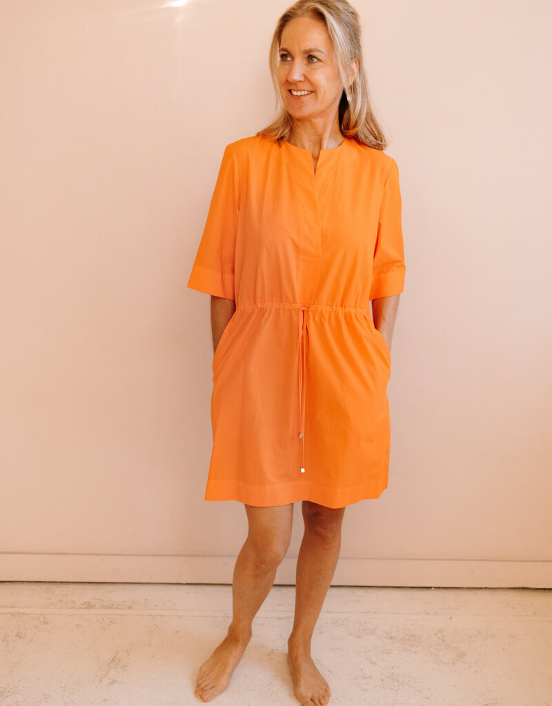 Ottod'Ame Short cotton dress orange