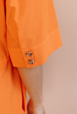 Ottod'Ame Short cotton dress orange