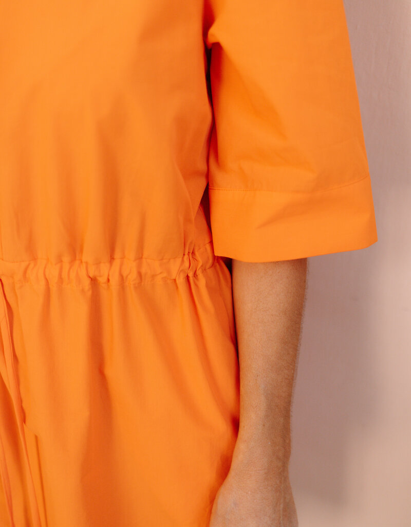 Ottod'Ame Short cotton dress orange